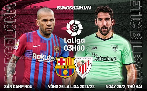 Nhận định Barcelona vs Athletic Bilbao (3h00 ngày 28/2): Đà thăng tiến khó cản