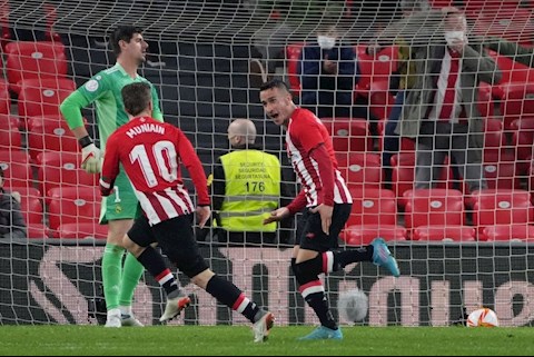 Bị Bilbao đòi nợ, Real Madrid ngậm ngùi chia tay Cúp nhà vua TBN
