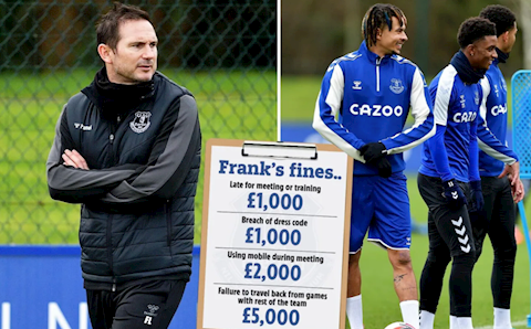 Lampard thiết quân luật tại Everton