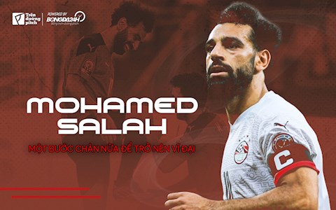 Mohamed Salah: Một bước chân nữa để trở nên vĩ đại nhất