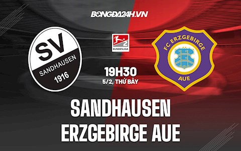 Nhận định Sandhausen vs Erzgebirge Aue 19h30 ngày 5/2 (Hạng 2 Đức 2021/22)