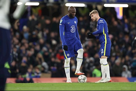 Lukaku nổi giận với Timo Werner