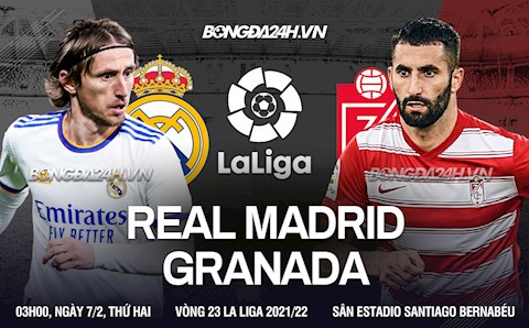 Nhận định Real Madrid vs Granada (03h00 ngày 7/2): Mồi ngon quen thuộc