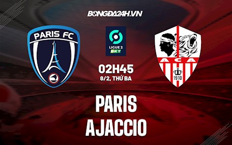 Nhận định Paris vs Ajaccio 2h45 ngày 8/2 (Hạng 2 Pháp 2021/22)