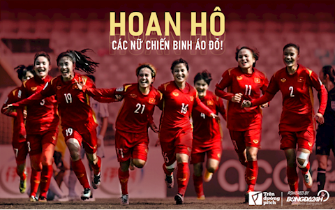 Hoan hô các nữ chiến binh áo đỏ!