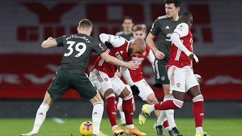 Arsenal xếp trên MU nếu bỏ qua các quyết định của VAR