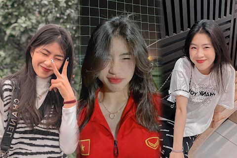 Loạt ảnh đời thường xinh đẹp hút hồn của tiền vệ Thanh Nhã