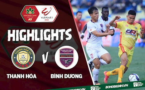 Video tổng hợp: Thanh Hóa 0-1 Bình Dương (Vòng 2 V.League 2022)