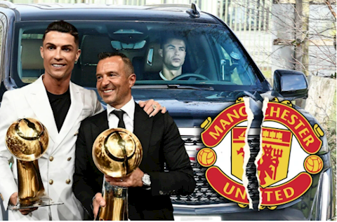 Cristiano Ronaldo bí mật gặp Jorge Mendes bàn chuyện rời MU