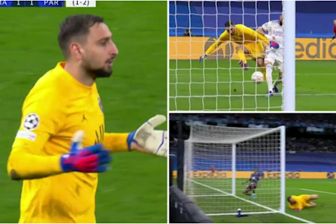 PSG bị loại khỏi C1 bởi sai lầm của Gianluigi Donnarumma