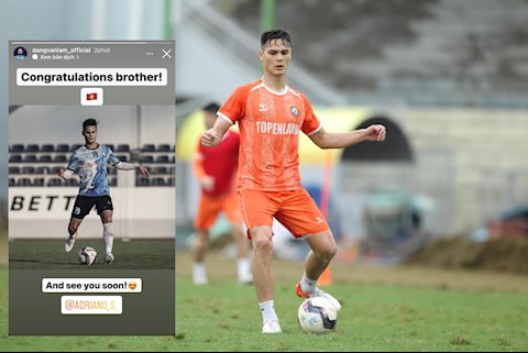 Văn Lâm gửi lời chúc đặc biệt đến tân binh của ĐT Việt Nam