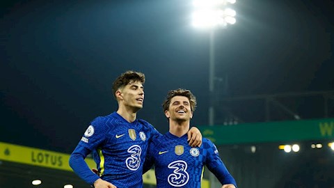Những con số ấn tượng sau trận Norwich 1-3 Chelsea