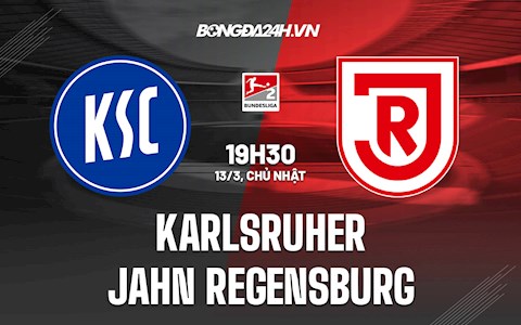 Nhận định,  Karlsruher vs Jahn Regensburg 19h30 ngày 13/3 (Hạng 2 Đức 2021/22)