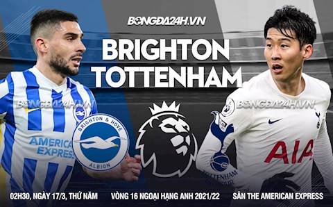 Nhận định Brighton vs Tottenham (02h30 ngày 17/3): Bắn hạ mòng biển