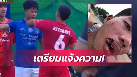 Cầu thủ Thái Lan nhận án phạt cực nặng vì hành hung đồng nghiệp