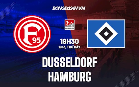 Nhận định,  Dusseldorf vs Hamburg 19h30 ngày 19/3 (Hạng 2 Đức 2021/22)