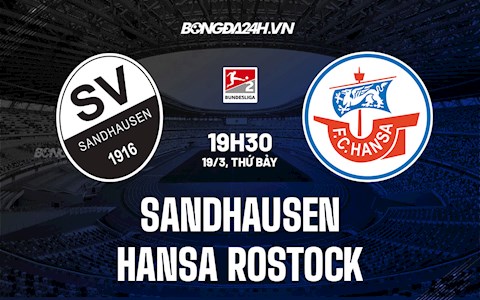 Nhận định Sandhausen vs Hansa Rostock 19h30 ngày 19/3 (Hạng 2 Đức 2021/22)
