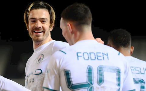 Grealish khen pha kiến tạo của Foden ngang tầm Messi