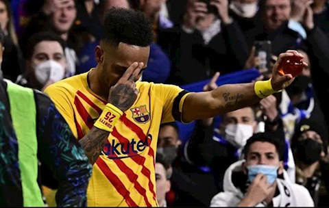Aubameyang ăn mừng theo phong cách 7 viên ngọc rồng trước Real