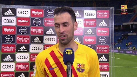 Busquets: Lẽ ra Barca phải thắng Real đậm hơn