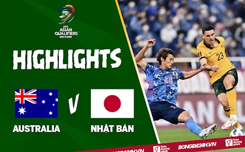 Video tổng hợp: Australia 0-2 Nhật Bản (Vòng loại World Cup 2022)