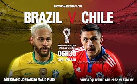 Video tổng hợp: Brazil 4-0 Chile (Vòng loại World Cup 2022)