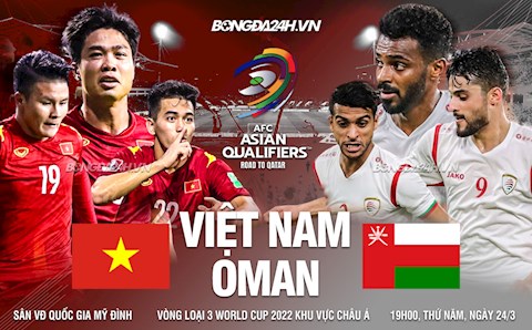 Nhận định Việt Nam vs Oman (19h00 ngày 24/3): Vượt qua thử thách