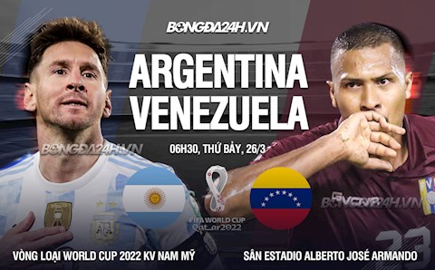 Video tổng hợp: Argentina 3-0 Venezuela (Vòng loại World Cup 2022)