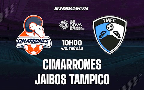 Nhận định Cimarrones vs Jaibos Tampico 10h05 ngày 4/3 (Hạng 2 Mexico 2011/22)