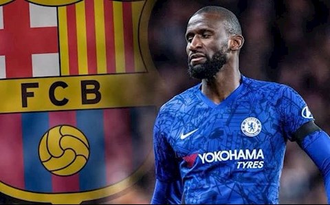 Barca chính thức đàm phán với Rudiger