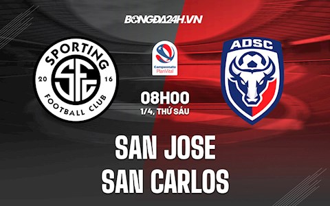 Nhận định Sporting San Jose vs San Carlos 8h00 ngày 1/4 (VĐQG Costa Rica 2021/22)