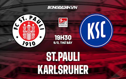 Nhận định,  St.Pauli vs Karlsruher 19h30 ngày 5/3 (Hạng 2 Đức 2021/22)