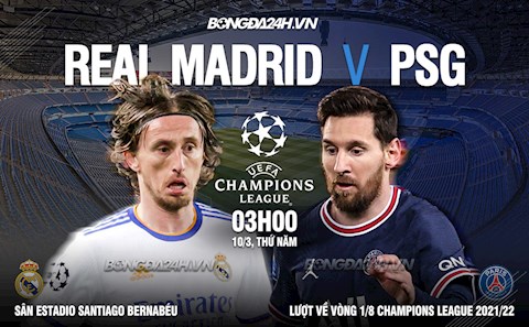 Nhận định Real Madrid vs PSG (3h00 ngày 10/3): Nhà vua băng hà