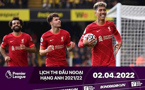 Lịch thi đấu Ngoại hạng Anh hôm nay 2/4: Liverpool vs Watford; MU vs Leicester