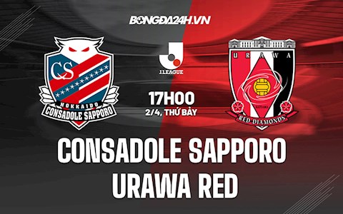 Nhận định,  Consadole Sapporo vs Urawa Red 17h00 ngày 2/4 (VĐQG Nhật Bản 2022)