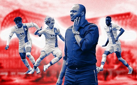 Crystal Palace may mắn thế nào khi được Patrick Vieira dẫn dắt?