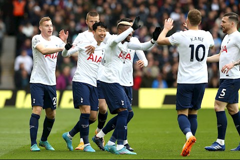 Những thống kê bất ngờ sau trận Aston Villa 0-4 Tottenham