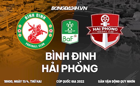 Nhận định bóng đá Bình Định vs Hải Phòng 18h00 ngày 11/4 (Cúp quốc gia 2022)