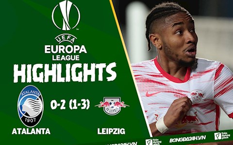 Video tổng hợp Atalanta vs Leipzig tứ kết Europa League 2022