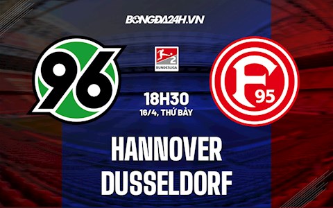 Nhận định bóng đá Hannover vs Dusseldorf 18h30 ngày 16/4 (Hạng 2 Đức 2021/22)