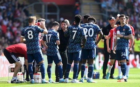 4 điều rút ra sau thất bại của Arsenal trước Southampton