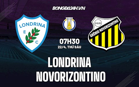 Nhận định Londrina vs Novorizontino 7h30 ngày 22/4 (Hạng 2 Brazil 2022)