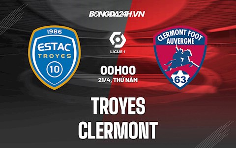 Nhận định Troyes vs Clermont 0h00 ngày 21/4 (VĐQG Pháp 2021/22)