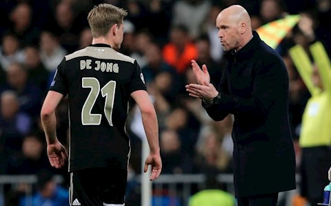 Ten Hag muốn tái hợp Frenkie de Jong ở MU