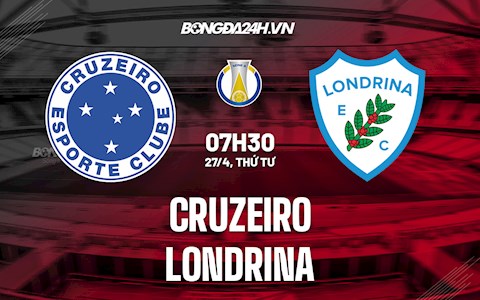 Nhận định,  Cruzeiro vs Londrina 7h30 ngày 27/4 (Hạng 2 Brazil 2021/22)