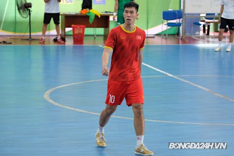 Tân binh ĐT futsal Việt Nam đặt mục tiêu cao trước kỳ SEA Games đầu tiên