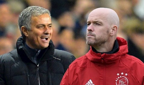 Jose Mourinho nói gì khi được hỏi về Erik Ten Hag?