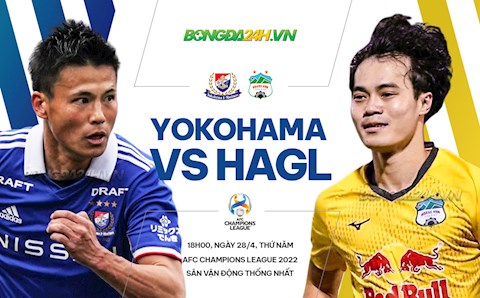 Nhận định bóng đá HAGL vs Yokohama (18h00 ngày 28/4): Hướng tới một kết quả tích cực