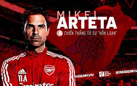 Mikel Arteta và chiến thắng tới từ sự hỗn loạn