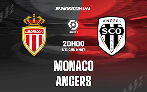 Nhận định,  Monaco vs Angers 20h00 ngày 1/5 (VĐQG Pháp 2021/22)
